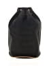 Hermès Black Vintage Canvas Polochon Mimile Drawstring Backpack  One size - photo 1