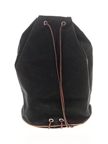 Hermès Vintage Canvas Polochon Mimile Drawstring Backpack  (view 2)