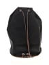 Hermès Black Vintage Canvas Polochon Mimile Drawstring Backpack  One size - photo 2