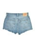 Levi's 100% Cotton Blue Denim Shorts Size 30 waist - photo 2