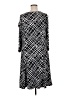 Susan Graver Argyle Black Casual Dress Size XL - photo 2