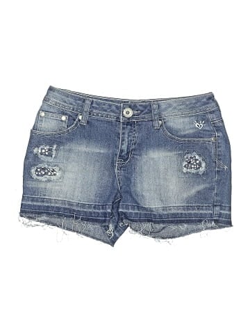 Justice Denim Shorts (view 1)