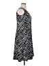 Susan Graver Argyle Black Casual Dress Size XL - photo 4