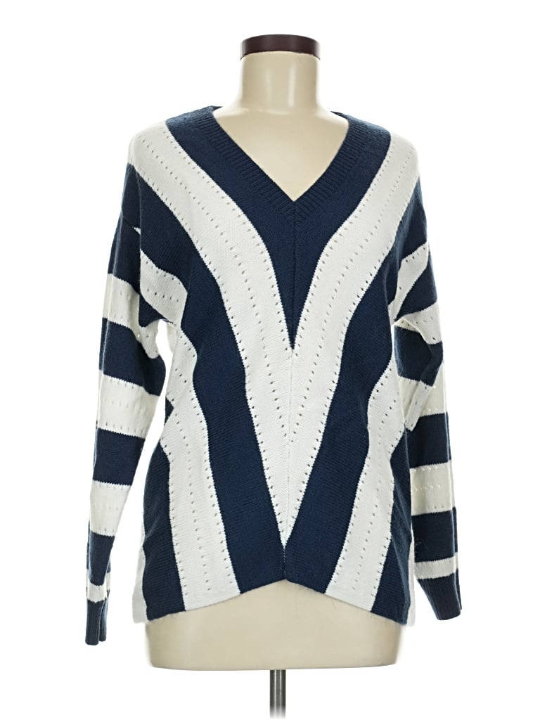 Pre-owned Unbranded Pullover Sweater In Blue