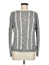 Ya Los Angeles Chevron-herringbone Gray Pullover Sweater Size M - photo 1