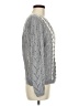 Ya Los Angeles Chevron-herringbone Gray Pullover Sweater Size M - photo 4