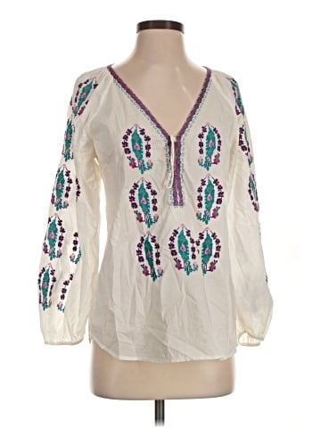 Figue 3/4 Sleeve Blouse (view 1)