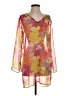 Jean-Pierre Klifa 100% Polyester Orange Swimsuit Cover Up Size S - photo 1