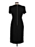 Andrew Marc Solid Black Casual Dress Size 10 - photo 2