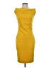 Escada Solid Yellow Cocktail Dress Size EU 34 / US 4 - photo 1
