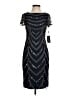 Adrianna Papell 100% Polyester Black Cocktail Dress Size 2 - photo 1