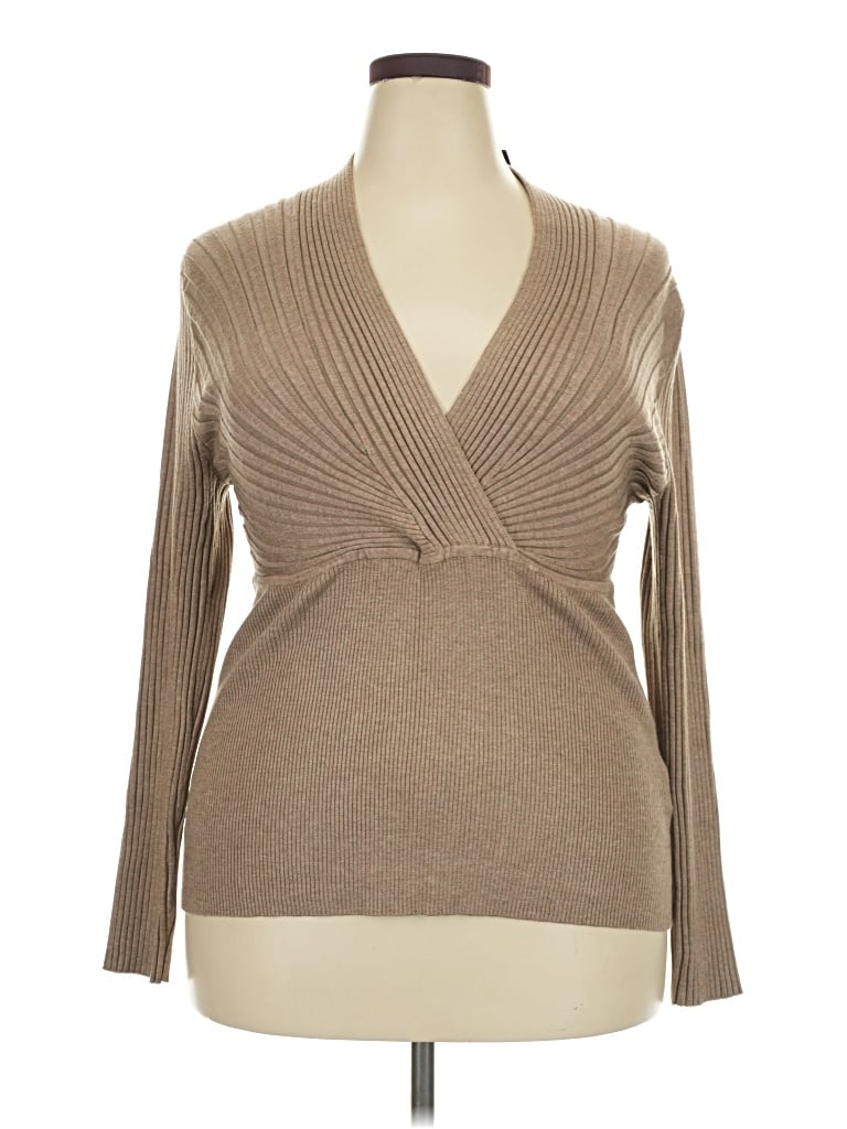 Inc International Concepts Pullover Sweater In Tan