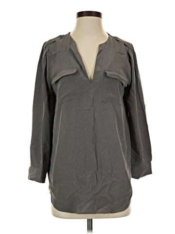 Joie 3/4 Sleeve Silk Top (view 1)