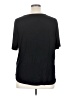 Cupio Black Short Sleeve Top Size 1X - photo 2