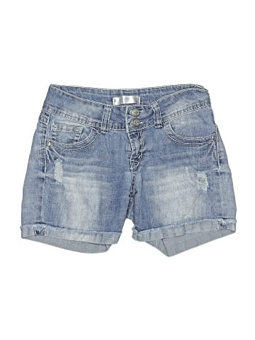No Boundaries Denim Shorts (view 1)