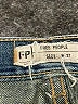 Free People Blue Denim Shorts Size 27 waist - photo 3