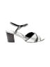 Chiara Ferragni Silver Sandals Size 8 - photo 1