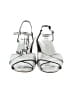 Chiara Ferragni Silver Sandals Size 8 - photo 2