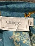 Calliope Paisley Blue Casual Skirt Size 8 - photo 4
