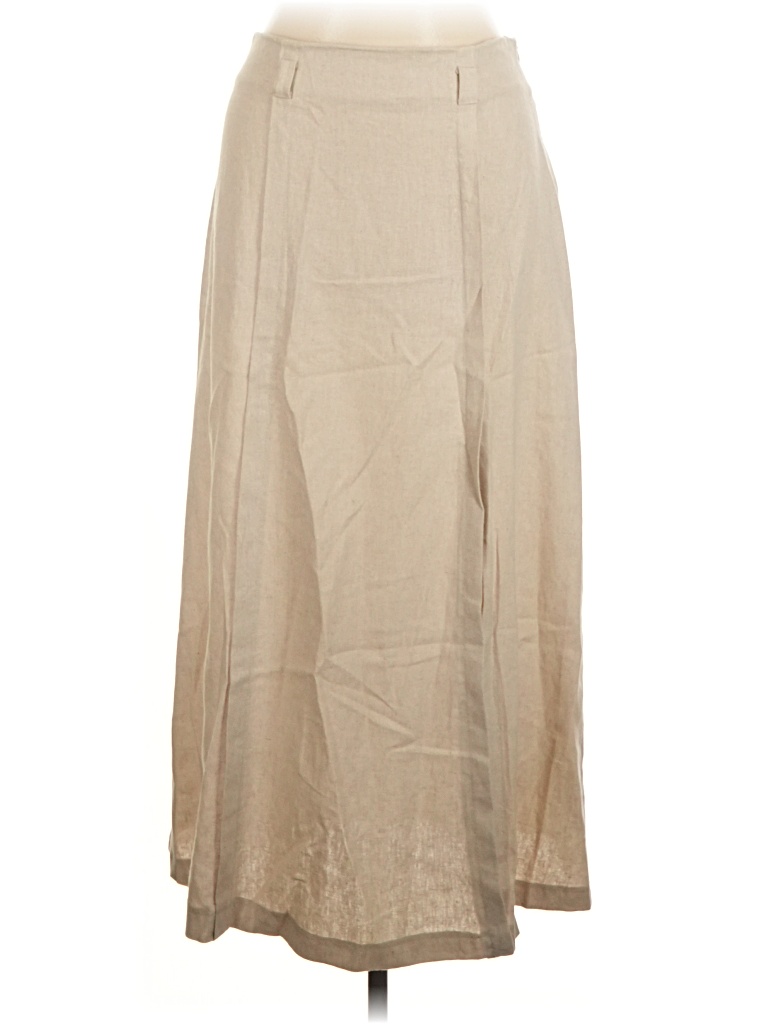 Pre-owned Zara Casual Skirt In Tan