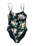 Old Navy Floral Black One Piece Swimsuit Size S - photo 1