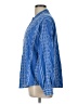 Zara 100% Polyester Blue Long Sleeve Blouse Size L - photo 5