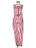 Habitual 100% Polyester Stripes Red Jumpsuit Size 12 - photo 1