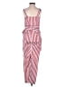 Habitual 100% Polyester Stripes Red Jumpsuit Size 12 - photo 2