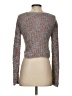 Louna 100% Polyester Gray Long Sleeve Top Size S - photo 2