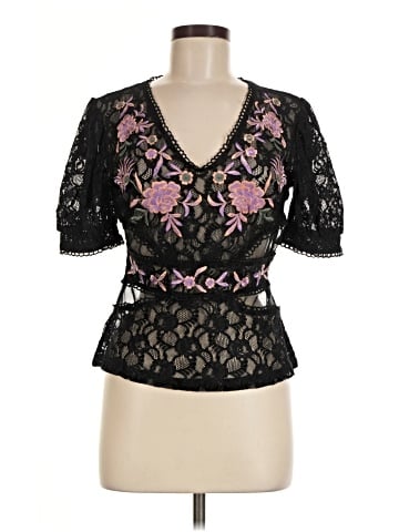 Topshop Short Sleeve Blouse (view 1)