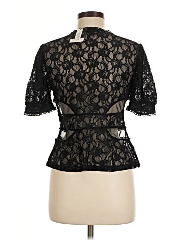 Topshop Short Sleeve Blouse (view 2)
