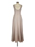 David's Bridal 100% Polyester Tan Casual Dress Size 6 - photo 2