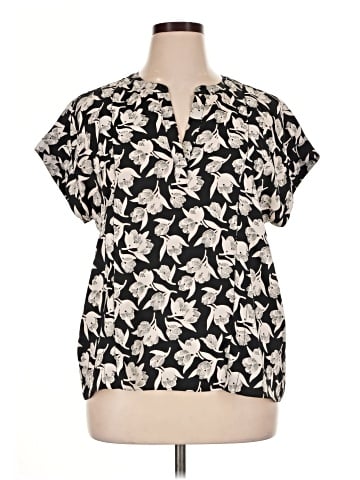 Joie Short Sleeve Blouse (view 1)