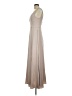 David's Bridal 100% Polyester Tan Casual Dress Size 6 - photo 5