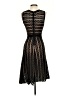 Escada Chevron-herringbone Black Cocktail Dress Size XS - photo 2