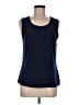 North Style Blue Sleeveless T-Shirt Size M - photo 1