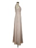 David's Bridal 100% Polyester Tan Casual Dress Size 6 - photo 4