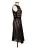 Escada Chevron-herringbone Black Cocktail Dress Size XS - photo 4