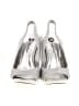 M by Michael Antonio Stars Solid Silver Heels Size 6 - photo 2