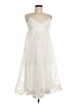 Lulus 100% Polyester Solid White Ivory Cocktail Dress Size M - photo 1