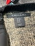 Tahari Houndstooth Brown Cardigan Size M - photo 7