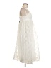Lulus 100% Polyester Solid White Ivory Cocktail Dress Size M - photo 4