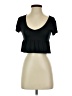 Me To We Black Short Sleeve Top Size XS - photo 1