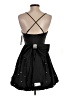Seni & Cade Stars Black Cocktail Dress Size 1 - 2 - photo 2