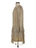Express Metallic Tan Cocktail Dress Size S - photo 5