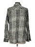 Merona Tweed Ivory Long Sleeve Button-Down Shirt Size L - photo 2