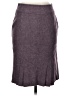 Bebe Solid Gray Wool Skirt Size 4 - photo 2