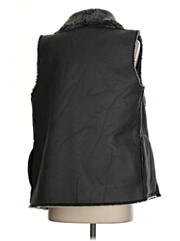 Velvet Faux Fur Vest (view 2)