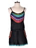 Trina Turk 100% Cotton Graphic Multi Color Black Romper Size S - photo 1