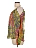 Angie 100% Polyester Yellow 3/4 Sleeve Blouse Size L - photo 5